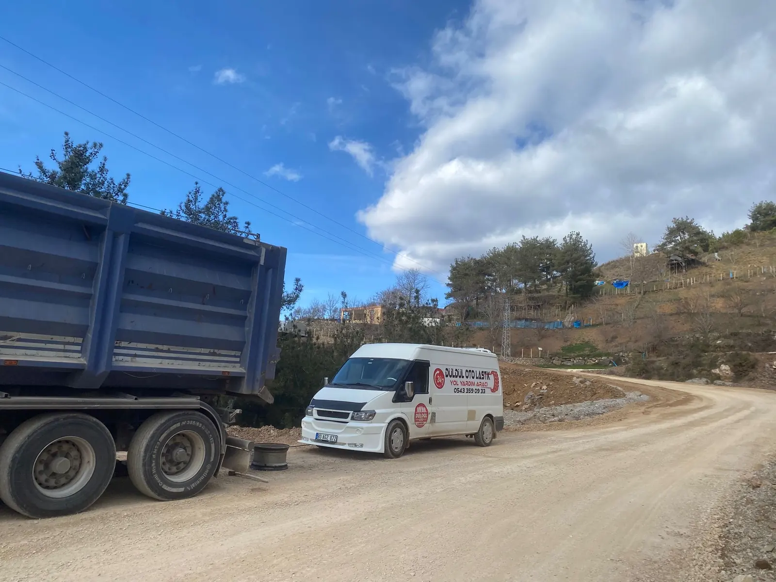 Narlı mobil oto lastikçi hizmeti